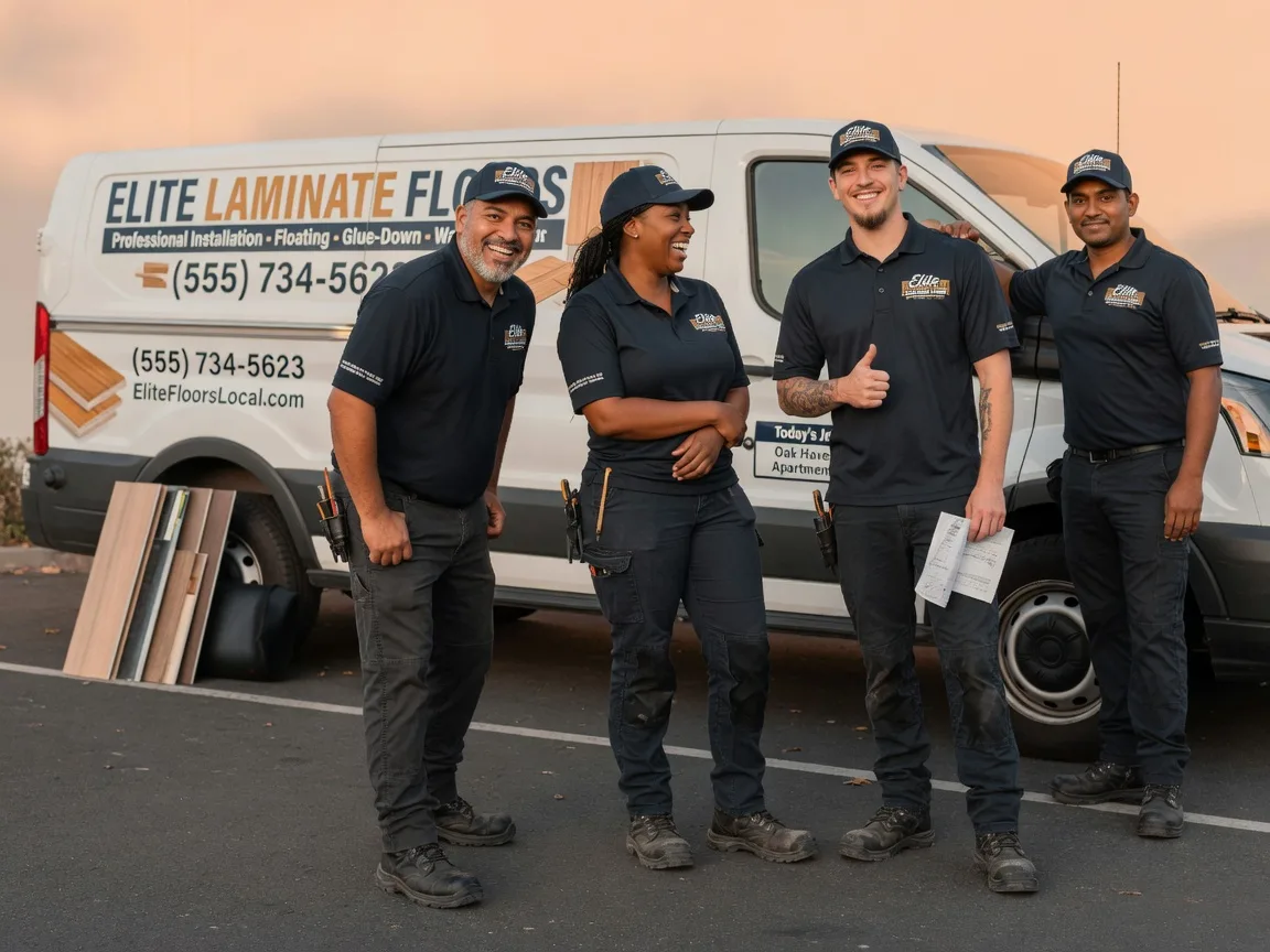 Laminate flooring installation company in Flora, IL